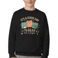 It’s a Good Day To Read 6 Or 7 Pages Cute Book Youth Crewneck Sweatshirt It’s a Good Day To Read 6 Or 7 Pages Cute Book Youth Crewneck Sweatshirt