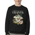 Just One More Chapter Book Lover Youth Crewneck Sweatshirt Just One More Chapter Book Lover Youth Crewneck Sweatshirt