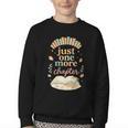 Just One More Chapter Cozy Book Lover Reading & Coffee Youth Crewneck Sweatshirt Just One More Chapter Cozy Book Lover Reading & Coffee Youth Crewneck Sweatshirt