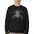 Just One More Chapter Deaf ASL Reading Book Librarian Youth Crewneck Sweatshirt