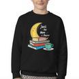 Just One More Chapter Love Book Reading Youth Crewneck Sweatshirt