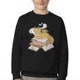 Be Kind Stay Weird Read Books Cute Dragon Youth Crewneck Sweatshirt Be Kind Stay Weird Read Books Cute Dragon Youth Crewneck Sweatshirt