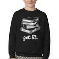 Get Lit Books Youth Crewneck Sweatshirt