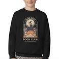 Literary Salem Witch Book Club All Witches Welcome Youth Crewneck Sweatshirt