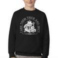 I Like Them Thick And Spicy Smut Book Reader Youth Crewneck Sweatshirt