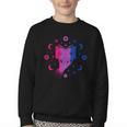 Magic Bi-Pride Book Of Cosmic Energy Youth Crewneck Sweatshirt