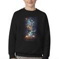 Magical Book Floral Coffee Books Nature Fantasy Youth Crewneck Sweatshirt Magical Book Floral Coffee Books Nature Fantasy Youth Crewneck Sweatshirt