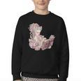 Marie Antoinette Reading A Book Youth Crewneck Sweatshirt