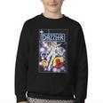 Marvel Universe Classic Dazzler Light Power Comic Book Cover Youth Crewneck Sweatshirt