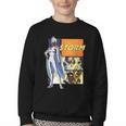 Marvel X-Men '97 Storm Vintage Classic Comic Book Panels Youth Crewneck Sweatshirt Marvel X-Men '97 Storm Vintage Classic Comic Book Panels Youth Crewneck Sweatshirt