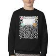 Matching Group Halloween Teacher Composition Book Notebook Youth Crewneck Sweatshirt Matching Group Halloween Teacher Composition Book Notebook Youth Crewneck Sweatshirt