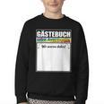 Meine Jugendweihe Guest Book Colourful Wir Waren Dabei MäDchen German Youth Crewneck Sweatshirt