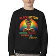Melanin Honoring Past Inspiring Pride Book Month Youth Crewneck Sweatshirt Melanin Honoring Past Inspiring Pride Book Month Youth Crewneck Sweatshirt