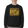 Midnight Reading Club Night Owl Book Readers Youth Crewneck Sweatshirt Midnight Reading Club Night Owl Book Readers Youth Crewneck Sweatshirt