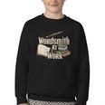 Wordsmith At Work Vintage Writer & Author Pen Book Lover Youth Crewneck Sweatshirt Wordsmith At Work Vintage Writer & Author Pen Book Lover Youth Crewneck Sweatshirt
