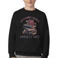 Morally Grey Books Women Morally Grey Is My Favorite Color Youth Crewneck Sweatshirt Morally Grey Books Women Morally Grey Is My Favorite Color Youth Crewneck Sweatshirt