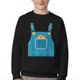 Mouse Halloween Costume Book Cookie Teacher Student Youth Crewneck Sweatshirt