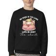 No Book Is Too Long Life Is Just Too Short Book Reading Book Youth Crewneck Sweatshirt No Book Is Too Long Life Is Just Too Short Book Reading Book Youth Crewneck Sweatshirt