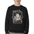 North Pole Book Club Hot Cocoa Served Daily Youth Crewneck Sweatshirt
