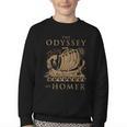 Odisea Soulz Iliad Odyssey Homer Ancient Greek History Book Odyssey Small Youth Crewneck Sweatshirt Odisea Soulz Iliad Odyssey Homer Ancient Greek History Book Odyssey Small Youth Crewneck Sweatshirt