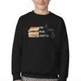 One More Chapter Sign Language Deaf Reading Book Lover Youth Crewneck Sweatshirt