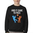 And It Came To Pass Book Of Mormon LDS Missionary Youth Crewneck Sweatshirt And It Came To Pass Book Of Mormon LDS Missionary Youth Crewneck Sweatshirt
