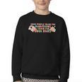 Some People Train For Marathons I Train For Book Fairs Youth Crewneck Sweatshirt