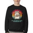 Please Send Me To Prison So I Can Focus On Books Youth Crewneck Sweatshirt