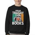 Raccoon Smutty Book Lover Spicy Romance Novels Women's Youth Crewneck Sweatshirt Raccoon Smutty Book Lover Spicy Romance Novels Women's Youth Crewneck Sweatshirt