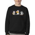 Raccoons Reading Books Raccoon Bookish Bookworm Raccoon Book Youth Crewneck Sweatshirt Raccoons Reading Books Raccoon Bookish Bookworm Raccoon Book Youth Crewneck Sweatshirt