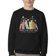 There Is No Such Thing As Too Many Books Lover Youth Crewneck Sweatshirt