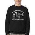 Read Banned Book Lover Forbidden Knowledge Reading Teacher Youth Crewneck Sweatshirt