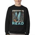 Read Banned Books Bookworm Book Lover Reading Literature Youth Crewneck Sweatshirt