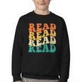 Read Read Read Read Book Lover Reading Bookworm Reader Youth Crewneck Sweatshirt Read Read Read Read Book Lover Reading Bookworm Reader Youth Crewneck Sweatshirt