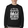 If You Can Read This For Book Lovers Reading Youth Crewneck Sweatshirt If You Can Read This For Book Lovers Reading Youth Crewneck Sweatshirt