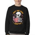 Read Books Lover Bookworm Cute Reading Just One More Chapter Youth Crewneck Sweatshirt Read Books Lover Bookworm Cute Reading Just One More Chapter Youth Crewneck Sweatshirt
