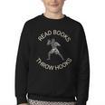 Read Books Throw Hooks Boxing Literacy Shirt Youth Crewneck Sweatshirt Read Books Throw Hooks Boxing Literacy Shirt Youth Crewneck Sweatshirt