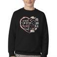 Read Your Heart Out Valentines Teacher Reading Book Lover Youth Crewneck Sweatshirt Read Your Heart Out Valentines Teacher Reading Book Lover Youth Crewneck Sweatshirt
