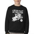 I Read Past My Bedtime Late Night Readers Book Club Youth Crewneck Sweatshirt