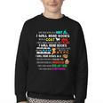 Read My Shirt Day For Kids Boy Girls i Will Read Book Youth Crewneck Sweatshirt