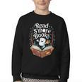 Read S'More Books Camping Outdoors Travel Campfire Youth Crewneck Sweatshirt Read S'More Books Camping Outdoors Travel Campfire Youth Crewneck Sweatshirt