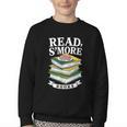 Read S'More Books Marshmallow Reading Smores Youth Crewneck Sweatshirt