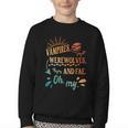 Readers Books Lovers BFF Books Club Paranormal Romance Reading Book Vampires Werewolves & Fae -Adults Short Sleeve Youth Crewneck Sweatshirt Readers Books Lovers BFF Books Club Paranormal Romance Reading Book Vampires Werewolves & Fae -Adults Short Sleeve Youth Crewneck Sweatshirt