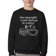 Reading 67 Six Seven English Teacher Book Lover Librarian Youth Crewneck Sweatshirt Reading 67 Six Seven English Teacher Book Lover Librarian Youth Crewneck Sweatshirt