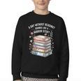 Reading Book Lover Humor For Readers And Bookworms Youth Crewneck Sweatshirt Reading Book Lover Humor For Readers And Bookworms Youth Crewneck Sweatshirt