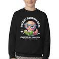 Reading Book Lovers Glasses Cartoon Worm Books Cute Bookworm Youth Crewneck Sweatshirt Reading Book Lovers Glasses Cartoon Worm Books Cute Bookworm Youth Crewneck Sweatshirt