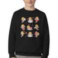 Reading Cupids Books Valentine's Day Teachers Book Lovers Youth Crewneck Sweatshirt Reading Cupids Books Valentine's Day Teachers Book Lovers Youth Crewneck Sweatshirt