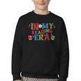 In My Reading Era Read Book Librarian Teacher Men Women Kids Youth Crewneck Sweatshirt