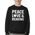 Reading I Love Books And Reading Youth Crewneck Sweatshirt Reading I Love Books And Reading Youth Crewneck Sweatshirt