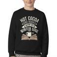 Reading All Winter Cozy Book Lover And Literary Escape Youth Crewneck Sweatshirt Reading All Winter Cozy Book Lover And Literary Escape Youth Crewneck Sweatshirt